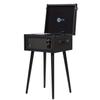 Arkrocket Discovery II 3-Speed Bluetooth Record Player Retro Console Turntable with Built-in Speakers and Removable Legs (Black) view 1