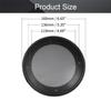 Fielect 2Pcs 5 inch Speaker Grill Cover Mesh Decorative Circle Woofer Guard Protector Cover Audio Accessories Black Cloth Cover with 8 Screws view 2