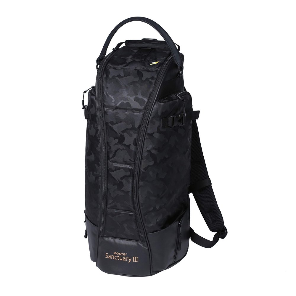 Kenko Aosta Sanctuary III Camera Bag for Super Telephoto Lens, Black Camouflage, Compatible with 600mm F4 Class Lens