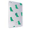 JOYLAND Dinosaur Pad Case Cover for iPad 7th/8th/9th Generation Clear Case Green Dinosaur Flexible Soft Transparent TPU with Pencil Holder Shell Cover for 10.2" iPad 2019/2020/2021 view 4
