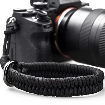 AQAREA Camera Wrist Strap for DSLR Mirrorless Camera, Quick Release Camera Hand Strap with Safer ConnectorBlack