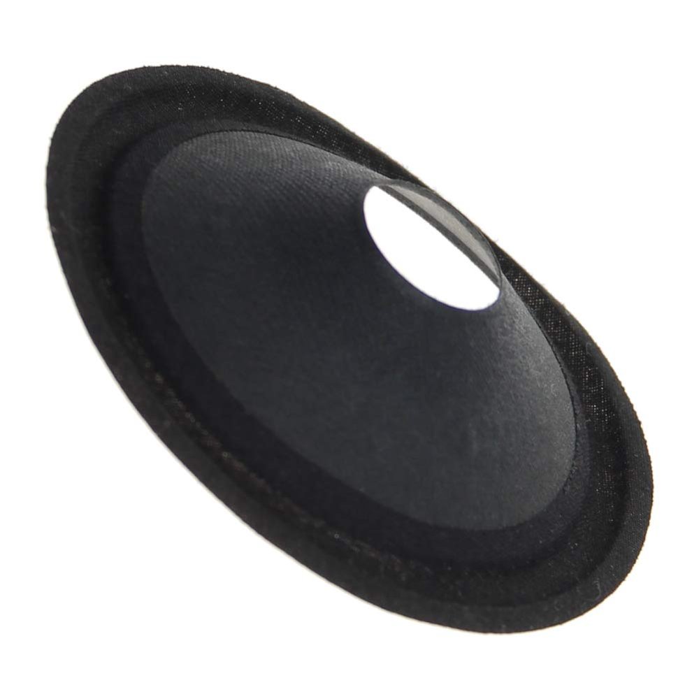 Fielect 2.5 inches Paper Speaker Cone Subwoofer Cones Drum Paper 0.5 inches Inner Diameter with Cloth Surround 1Pcs