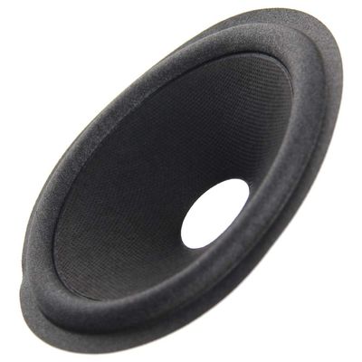 Fielect 5 inches Paper Speaker Cone Subwoofer Cones Drum Paper 1 inches Inner Diameter with Foam Surround 1Pcs