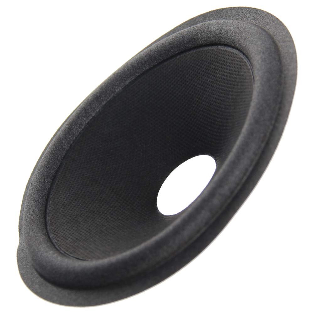 Fielect 5 inches Paper Speaker Cone Subwoofer Cones Drum Paper 1 inches Inner Diameter with Foam Surround 1Pcs