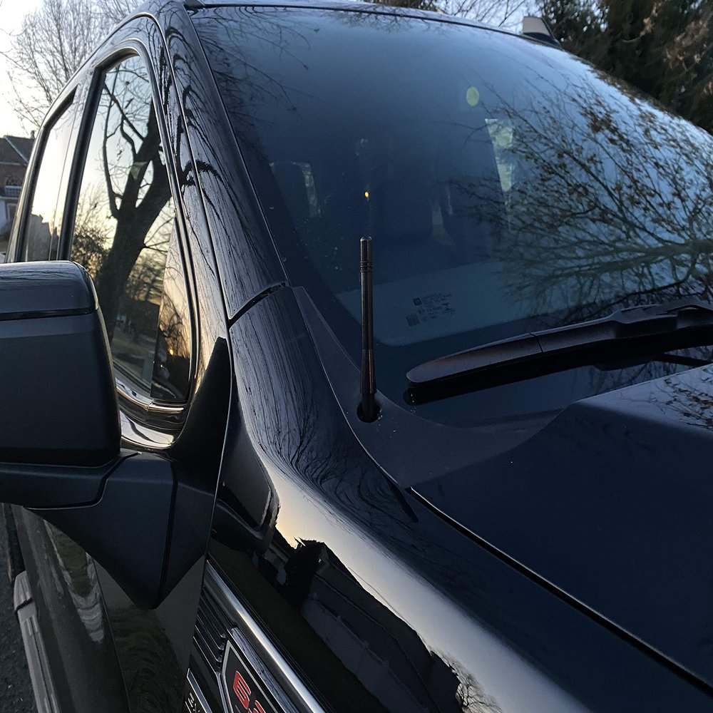 4" Antenna MAST Black for GMC Yukon GMC Envoy 2002-2015