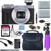 Canon PowerShot G7 X Mark III 20.2MP 4.2X Optical Zoom Digital Camera (Silver) with 4k Video + 64GB Memory Card + Deluxe Camera Case + HDMI Cable + Spider Tripod + Premium Accessories Bundle (Renewed) view 1