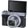 Canon PowerShot G7 X Mark III 20.2MP 4.2X Optical Zoom Digital Camera (Silver) with 4k Video + 64GB Memory Card + Deluxe Camera Case + HDMI Cable + Spider Tripod + Premium Accessories Bundle (Renewed) view 4