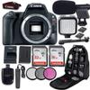 Canon EOS Rebel SL2 DSLR Camera (Body Only) + LED Light + Microphone + Video Accessory Bundle (Renewed) view 1