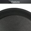 Fielect 10 inches Paper Speaker Cone Subwoofer Cones Drum Paper 1.5 inches Inner Diameter with 4 Cloth Surround 1Pcs view 3