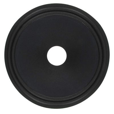 Fielect 10 inches Paper Speaker Cone Subwoofer Cones Drum Paper 2 inches Inner Diameter with 2 Cloth Surround 1Pcs