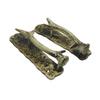 TG,LLC Cast Iron Deer Antler Sliding Door Handle Set Metal Drawer Pull Hunting Cabin Home Decor view 2