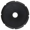 Fielect 10 inches Paper Speaker Cone Subwoofer Cones Drum Paper 2 inches Inner Diameter with Rubber Surround 1Pcs view 1