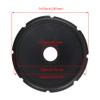 Fielect 10 inches Paper Speaker Cone Subwoofer Cones Drum Paper 2 inches Inner Diameter with Rubber Surround 1Pcs view 2