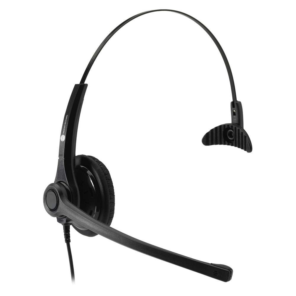 JPL-400-PM Monaural Headset with Noise Cancelling, Put and Stay Ratchet Boom and PLX Compatible QD, 575-256-001