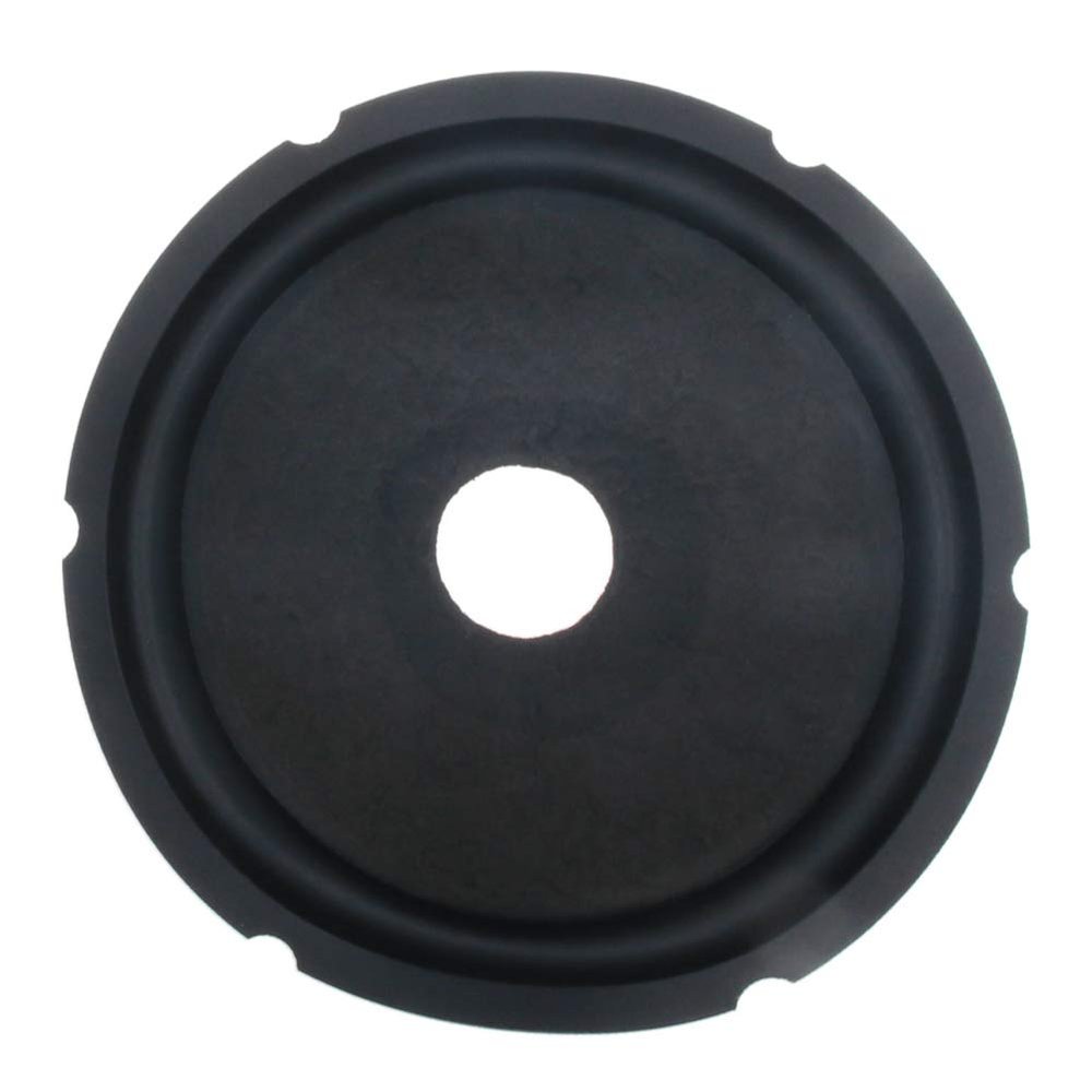 Fielect 6.5 inches Paper Speaker Cone Subwoofer Cones Drum Paper 1 inches Inner Diameter with Rubber Surround 1Pcs