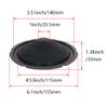 Fielect 6.5 inches Paper Speaker Cone Subwoofer Cones Drum Paper 1 inches Inner Diameter with Rubber Surround 1Pcs view 4