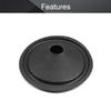 Fielect 6.5 inches Paper Speaker Cone Subwoofer Cones Drum Paper 1 inches Inner Diameter with Foam Surround 1Pcs view 4