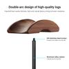 QinCoon Headphone Stand, Walnut Wood & Aluminum Headset Stand, Nature Walnut Gaming Headset Holder with Solid Heavy Base for All Headphone Sizes (Black) view 3