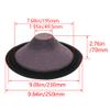 Fielect 2Pcs 10 inches Paper Speaker Cone Subwoofer Cones Drum Paper 1.5 inches Inner Diameter with 2 Cloth Surround Purple view 2