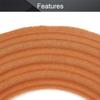 Fielect 190x100mm Speaker Repair Spider Subwoofer Bass Loudspeaker Replacement Speaker Accessories Spider 1Pcs view 3