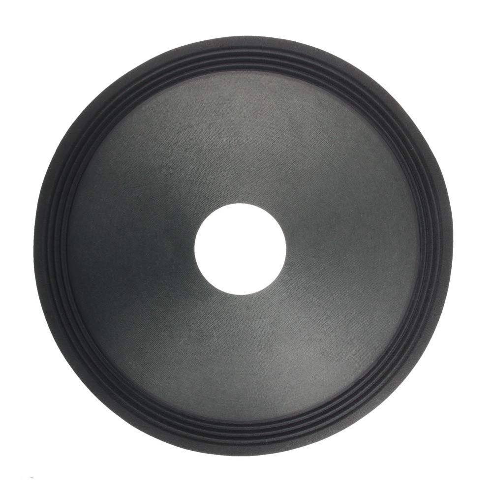Fielect 12 inches Paper Speaker Cone Subwoofer Cones Drum Paper 2 inches Inner Diameter with 4 Cloth Surround 1Pcs
