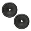 Fielect 2Pcs 8 inches Paper Speaker Cone Subwoofer Cones Drum Paper 1 inches Inner Diameter with Foam Surround view 1