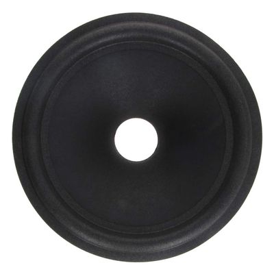 Fielect 8 inches Paper Speaker Cone Subwoofer Cones Drum Paper 1.5 inches Inner Diameter with Foam Surround 1Pcs