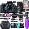 Canon EOS Rebel SL2 24.2MP DSLR Camera with Canon 18-55mm STM Lens & Canon EF 75-300mm III Lens Bundle + 32GB SD Memory + HD Filters + Spider Tripod + Professional Bundle with 4 Software Kit (Renewed) view 1
