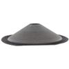 Fielect 12 inches Paper Speaker Cone Subwoofer Cones Drum Paper 1.8 inches Inner Diameter with 4 Cloth Surround 1Pcs view 4