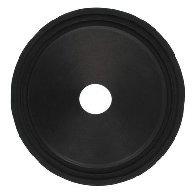 Fielect 10 inches Paper Speaker Cone Subwoofer Cones Drum Paper 1.5 inches Inner Diameter with 2 Cloth Surround 1Pcs