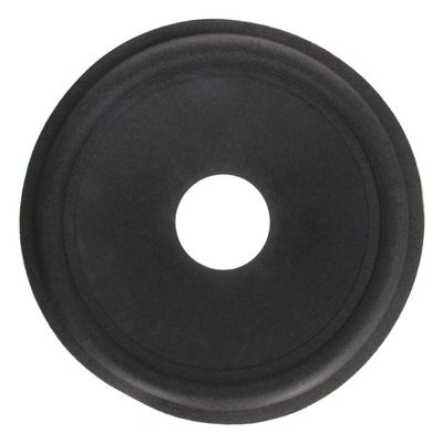 Fielect 10 inches Paper Speaker Cone Subwoofer Cones Drum Paper 2.5 inches Inner Diameter with Foam Surround 1Pcs