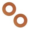 Fielect 2Pcs 7.87" x 2.97" Speaker Repair Spider Subwoofer Bass Loudspeaker Replacement Speaker Accessories Spider view 1