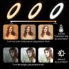 Yidoblo 18 Inch Ring Light with Tripod Stand YouTube LED TikTok Ringlight Kit Color Temperature 3200K to 5500K Makeup Ringlights with Phone Holder Remote Carry Bag Camera Cellphone Video Shoot Selfie view 3