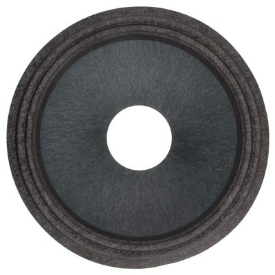 Fielect 10 inches Paper Speaker Cone Subwoofer Cones Drum Paper 2.5 inches Inner Diameter with 2 Cloth Surround 1Pcs