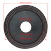Fielect 10 inches Paper Speaker Cone Subwoofer Cones Drum Paper 2.5 inches Inner Diameter with 2 Cloth Surround 1Pcs view 2
