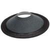Fielect 10 inches Paper Speaker Cone Subwoofer Cones Drum Paper 2.5 inches Inner Diameter with 2 Cloth Surround 1Pcs view 4