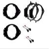 2 Pair 6.5" 6.75" Car Door Speaker Install Adapter Brackets with Speaker Wire Connectors Made for Chevrolet/GMC: 2014-2022 Silverado 1500, 2015-2022 Silverado 2500/3500, 2015-2022 Tahoe + More view 1