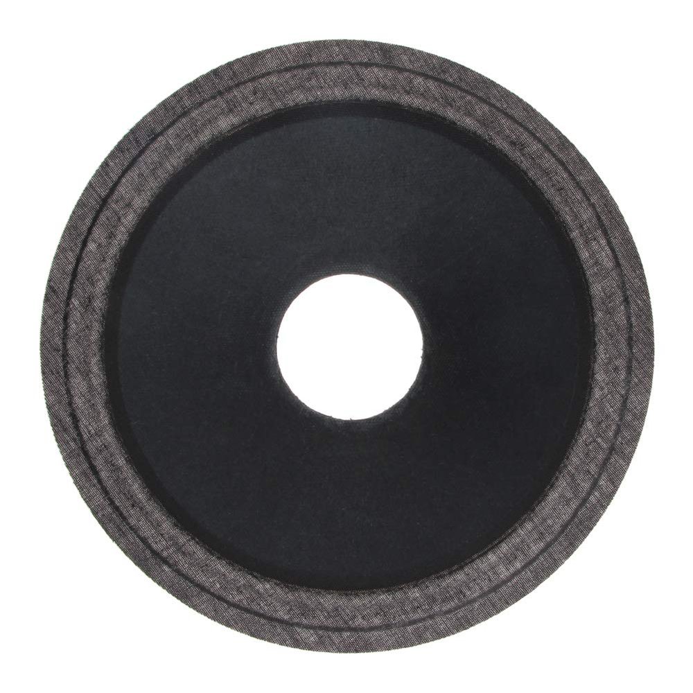 Fielect 8 inches Paper Speaker Cone Subwoofer Cones Drum Paper 2 inches Inner Diameter with 2 Cloth Surround 1Pcs