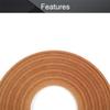 Fielect 7.87" x 2.97" Speaker Repair Spider Subwoofer Bass Loudspeaker Replacement Speaker Accessories Spider 1Pcs view 3