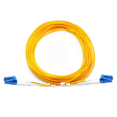 LC to LC Singlemode Duplex 9/125 Fiber Optic Patch Cable (1m, 3.0mm)