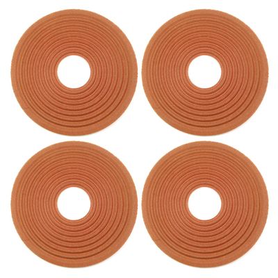 Fielect 4Pcs 5.98" x 1.52" Speaker Repair Spider Subwoofer Bass Loudspeaker Replacement Speaker Accessories Spider