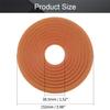 Fielect 4Pcs 5.98" x 1.52" Speaker Repair Spider Subwoofer Bass Loudspeaker Replacement Speaker Accessories Spider view 2