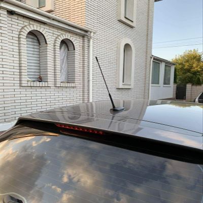 16 Black External Antenna Mast for KIA Forte5 Forte 5 2010-2018 - Automotive Antenna Replacement for Cars, Trucks & SUV - FM AM Radio Compatible - Car & Truck Exterior Accessories for Men & Women