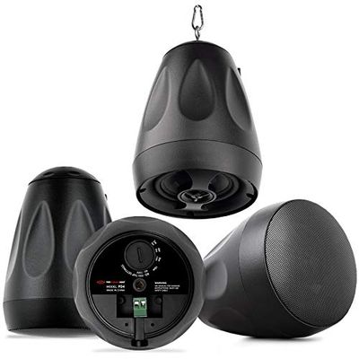 Pure Resonance Audio PD4 4" Pendant Speaker Package - 4 Speakers