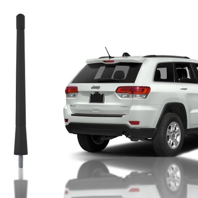 7 Black External Antenna Mast for Jeep Grand Cherokee 2011-2013 - Automotive Antenna Replacement for Cars, Trucks & SUV - FM AM Radio Compatible - Car & Truck Exterior Accessories for Men & Women