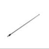 12" Stainless Black Antenna MAST for KIA Forte5 Forte 5 2010-2018 view 2