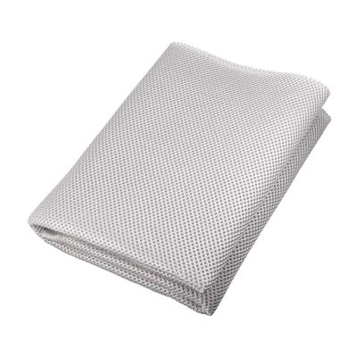 Fielect Speaker Mesh Grill Cloth Light Grey Speaker Dust Cloth Stereo Grill Filter Fabric Mesh Cloth Replacement 100cm x 160cm 40 inches x 63 inches