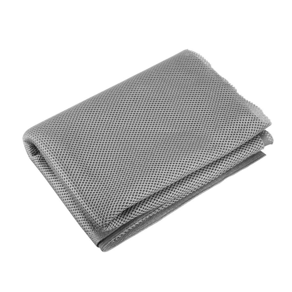 Fielect Dark Gary Speaker Mesh Grill Cloth Stereo Grill Filter Fabric Mesh Speaker Dust Cloth Cloth Replacement 50cm x 160cm 19.68 inches x 63 inches