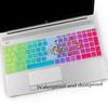 2PCS Keyboard Cover for HP Laptop 15.6 15-dy 15-dw 15-bw 15-bf 15-bs 15-cb 15-cc 15-cd 15-cs 15-da 15-ef Series, HP Envy 17.3 17-by 17-bs 17-ca 17-by1053dx/by2053c/by3051cl/by3613dx 17-bs011dx/bs049dx view 3