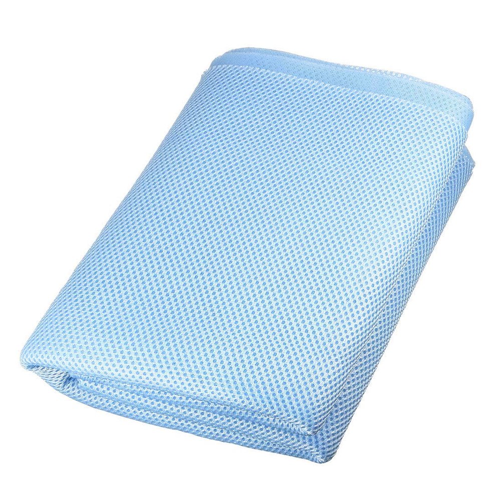 Fielect Sky Blue Speaker Mesh Grill Cloth Stereo Grill Filter Fabric Mesh Speaker Dust Cloth Cloth Replacement 50cm x 160cm 19.68 inches x 63 inches